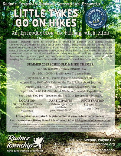 Little Tykes Go on Hikes