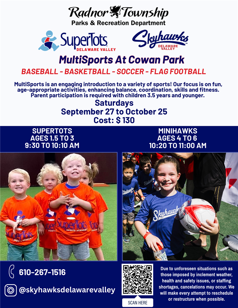 Multi sports with Skyhawks